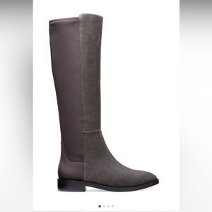 Stuart weitzman 5050 grey suede knee boot